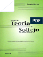 Método de Teoria Musical Elementar e Solfejo - Novo Bona CCB - Revisão Fev 2009