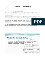 Notas de Contabilidad