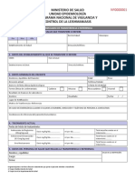 Formulario de Leish, Hoja de Transferencia y Laboratorio PDF