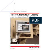 Tracer Adaptiview Display: Operations Guide