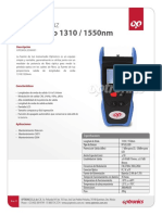 Ficha Tecnica Fuente de Luz