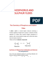 SCH 504 Phosphorus and Sulphur Ylides