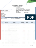 Statement of Accounts: Your Branch Details