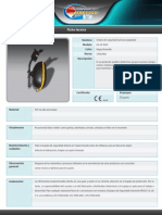 Orejera para La Seguridad Industrial Modelo HA SP 0505 Orejera de Seguridad Industrial Modelo SP 0505