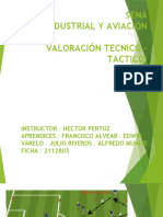 Valoración Tecnico - Tactico