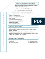 Perfil profesional Israel Monsalve