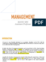 MANAGEMENT FUNCTIONS AND LEVELS