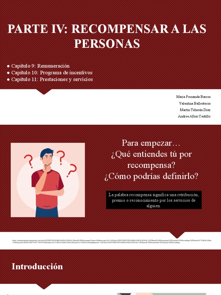 Significado y sistemas de recompensas | PDF | Salario | Compartir ...