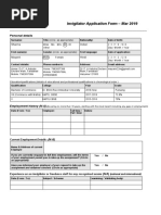 Invigilator Application Form - Mar 2019: Personal Details