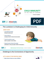 Child Immunity: in The Time of Corona
