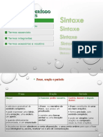 Sintaxe Do Periodo Simples