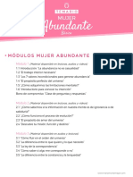 Sistema de 10 Módulos para Generar Abundancia Femenina