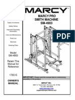 SM-4903 Owner's Manual