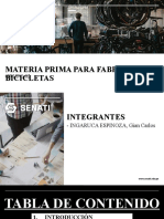 Materia Prima - Bicicletas - Grupo 02