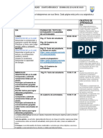 Planificación 4° Semana Del 02 Al 06 de Agosto Del 2021 Cuarto Básico.