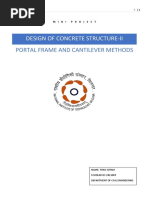 Design of Concrete Structure Mini Project