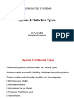 Alternative Client-Server Ations (A) - (E) : System Architecture Types