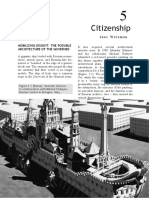 Citizenship: Mobilizing Dissent: The Possible Architecture of The Governed
