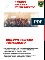 Petunjuk Teknis Pelaksanaan Kkn Terpadu Tuah Sakato_mahasiswa