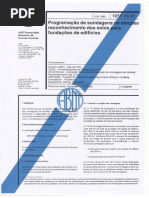 NBR 8036 - Programação de Sondagens de Simples Reconhecimento Dos Solos para Fundação de Edifícios