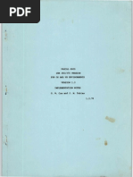 PASCAL 8000 IBM 360/370 VERSION For Os and Vs Environments Implementation Notes G. W. Cox and M. Tobias 2.78