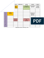 Horario Ciclo Virtual 2021