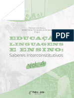 Educação, Linguagens e Ensino: saberes interconstitutivos vol. 4