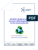 EZLAND's Health & Safety Executive (HSE) Regulations For The Construction Site