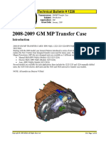 2008-2009 GM Magna Transfer Case Detailed Info, Bulletin # 1226