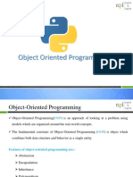 Object Oriented Programming