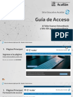 Guía de Acceso: Sitio Educativo Acatlán