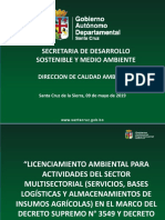 Presentacion DICAM Multisectorial 2019