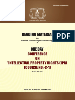 One Day Conference On "Intellectual Property Rights (IPR) (Course No.-C-1) "