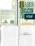 Fundamentos de La Educacion Cristiana