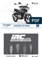 Manual de Despiece Para Moto Bajaj Pulsa