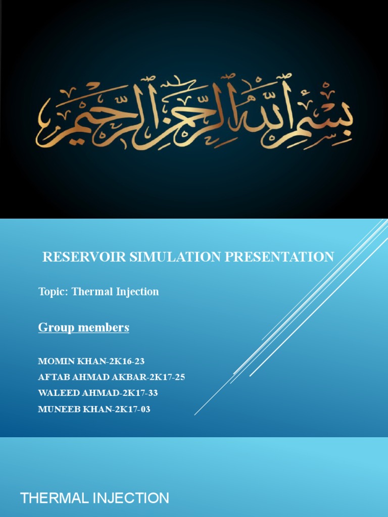 Thermal Injection in Oil Recovery | PDF | Chemical Engineering ...