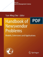 (International Series in Operations Research & Management Science, 176) Tsan-Ming Choi (Ed.) - Handbook of Newsvendor Problems - Models, Extensions and Applications-Springer (2012)