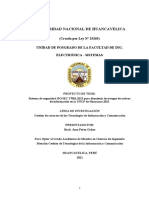 Sistema seguridad ISO 27001 disminuir riesgos activos información UNCP Huancayo 2021