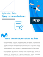 Uso de Ávila (Tips y Recomendaciones)