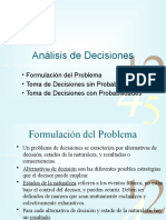 Análisis de Decisiones