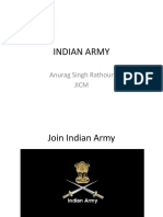 Indian Army: Anurag Singh Rathour Jicm
