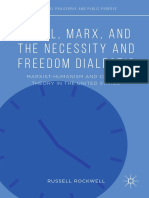 Russell Rockwell - Hegel, Marx, and The Necessity and Freedom Dialectic (2018, Springer International Publishing - Palgra