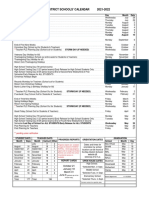 2022-2023 Bay District Schools Calendar | PDF | Traditions | Schools