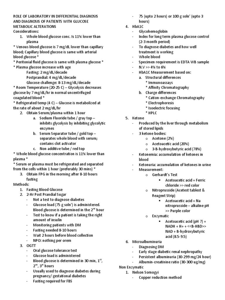 Carbohydrates Lab | PDF | Glucose | Diabetes