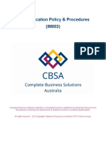 SD IM003 - Communication Policy Procedures CBSA V1.0 (ID 165658)