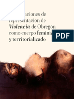 Constelaciones de Representación de Violencia de Obregón - Daniela Cifuentes Acevedo
