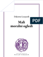 Djakomo Leopardi-Mali Moralni Ogledi