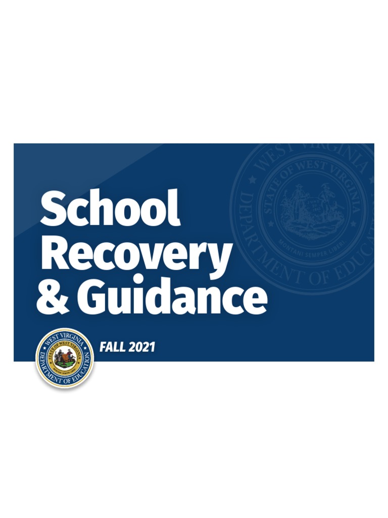 Cabell County School Fall 2021 Guidance | PDF | Hand Washing | Hygiene