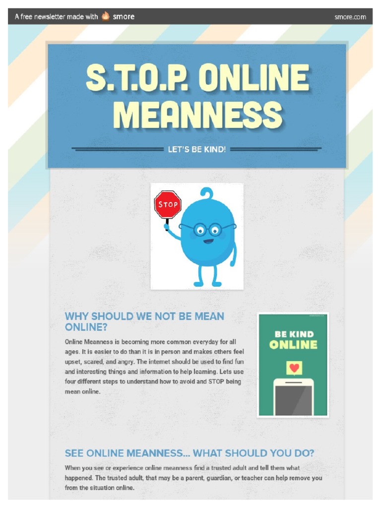 Digital Citizenship Newsletter S PDF