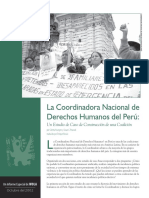 Coordinadora Nacional de DDHH en El Peru